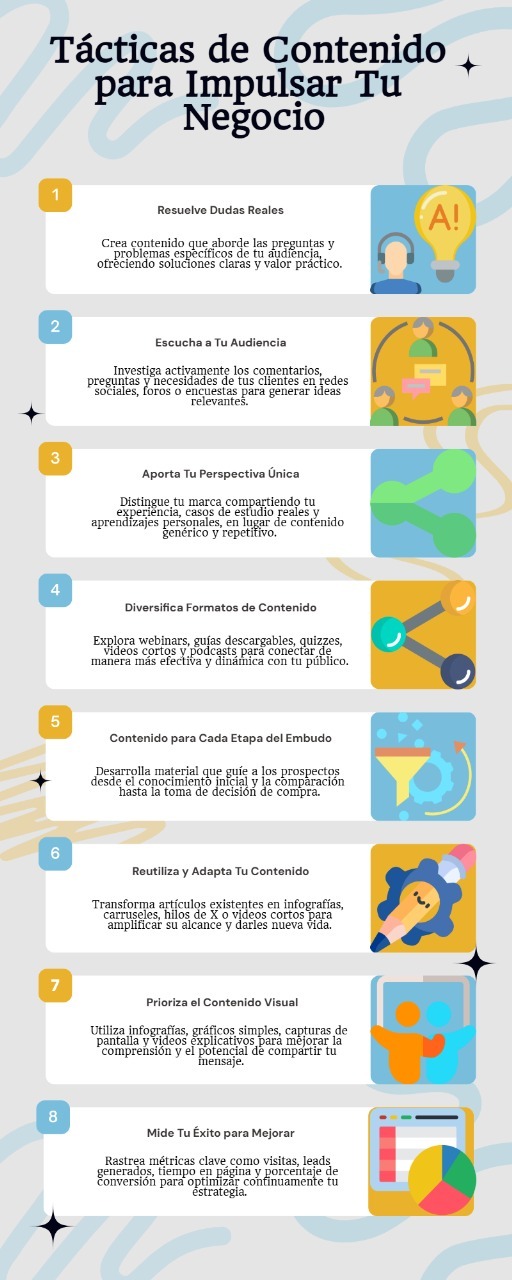 tácticas efectivas de content marketing