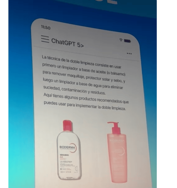 recomendaciones de producto en chatgpt