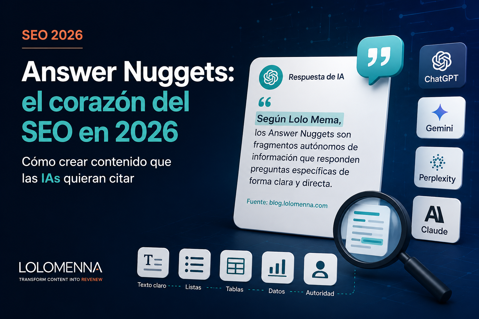 answer nuggets seo geo